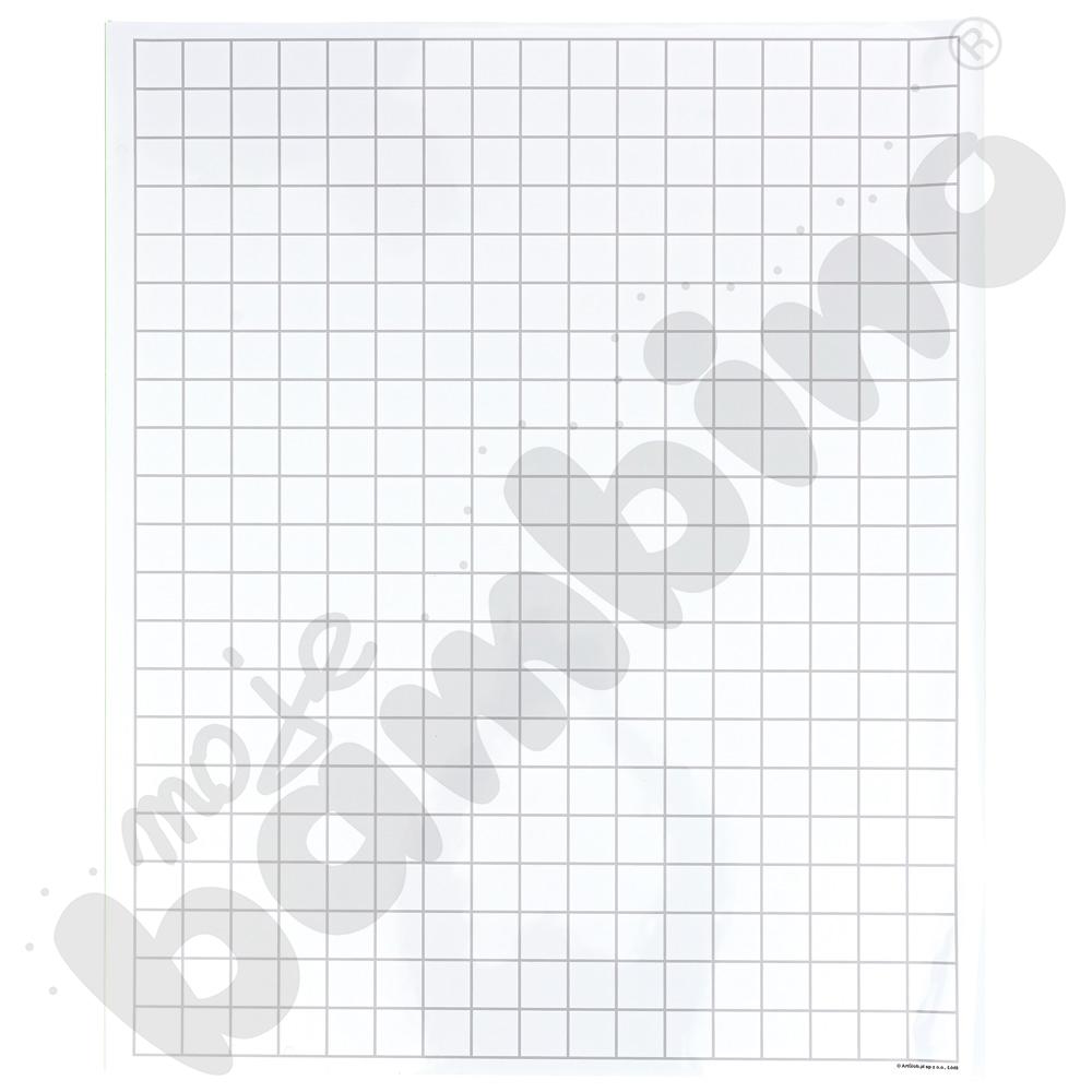 Nakładka magnetyczna na tablicę - kratka