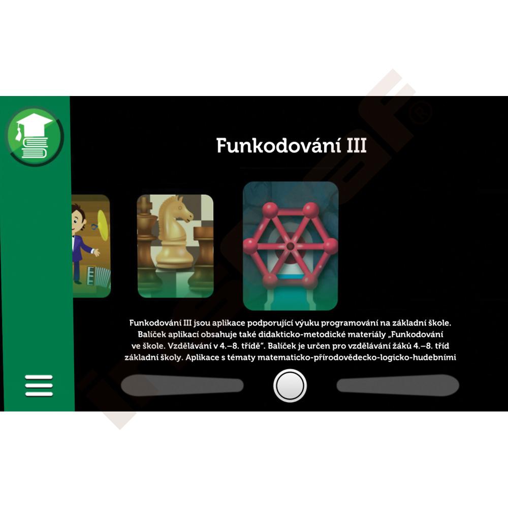 Sada Funkódování 3 - pro 4-9 třídu, ke Kouzelnému koberci Kinebi 5.0