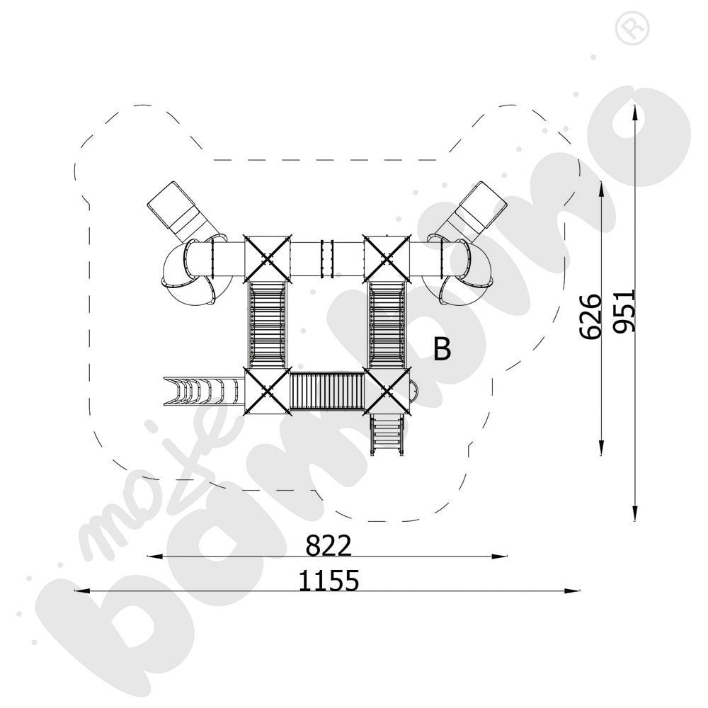 Quadro - zestaw Zameczek