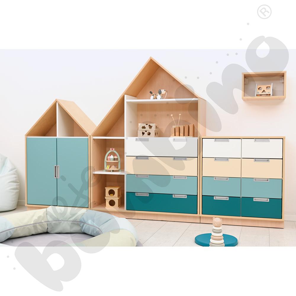 Quadro - zestaw 264, skrzynia klon jasny