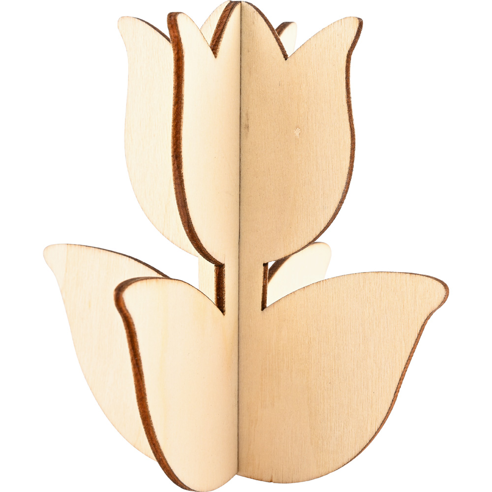 Drevené tulipány, 12 ks