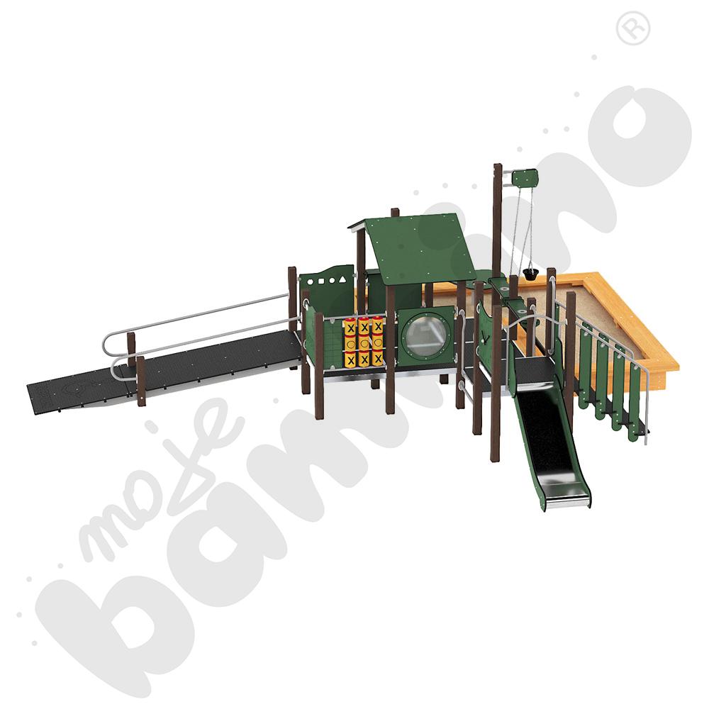 Zestaw Quadro z piaskownicą, recykling