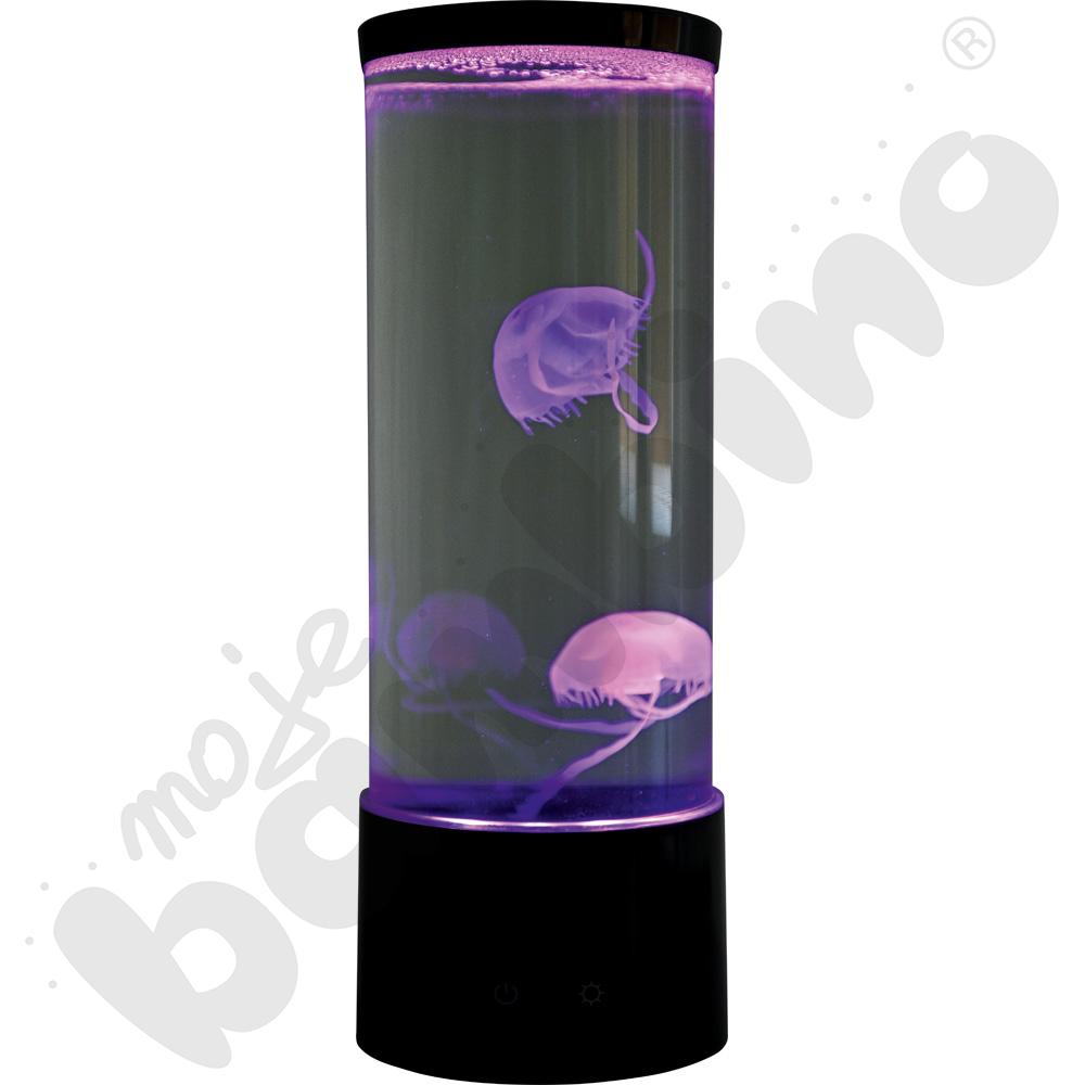 Lampa relaksacyjna z meduzami