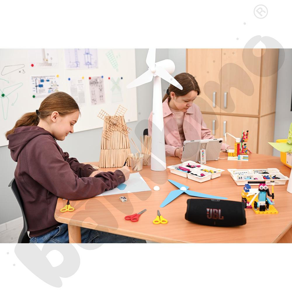 Blat Flexi pięciokątny duży - buk