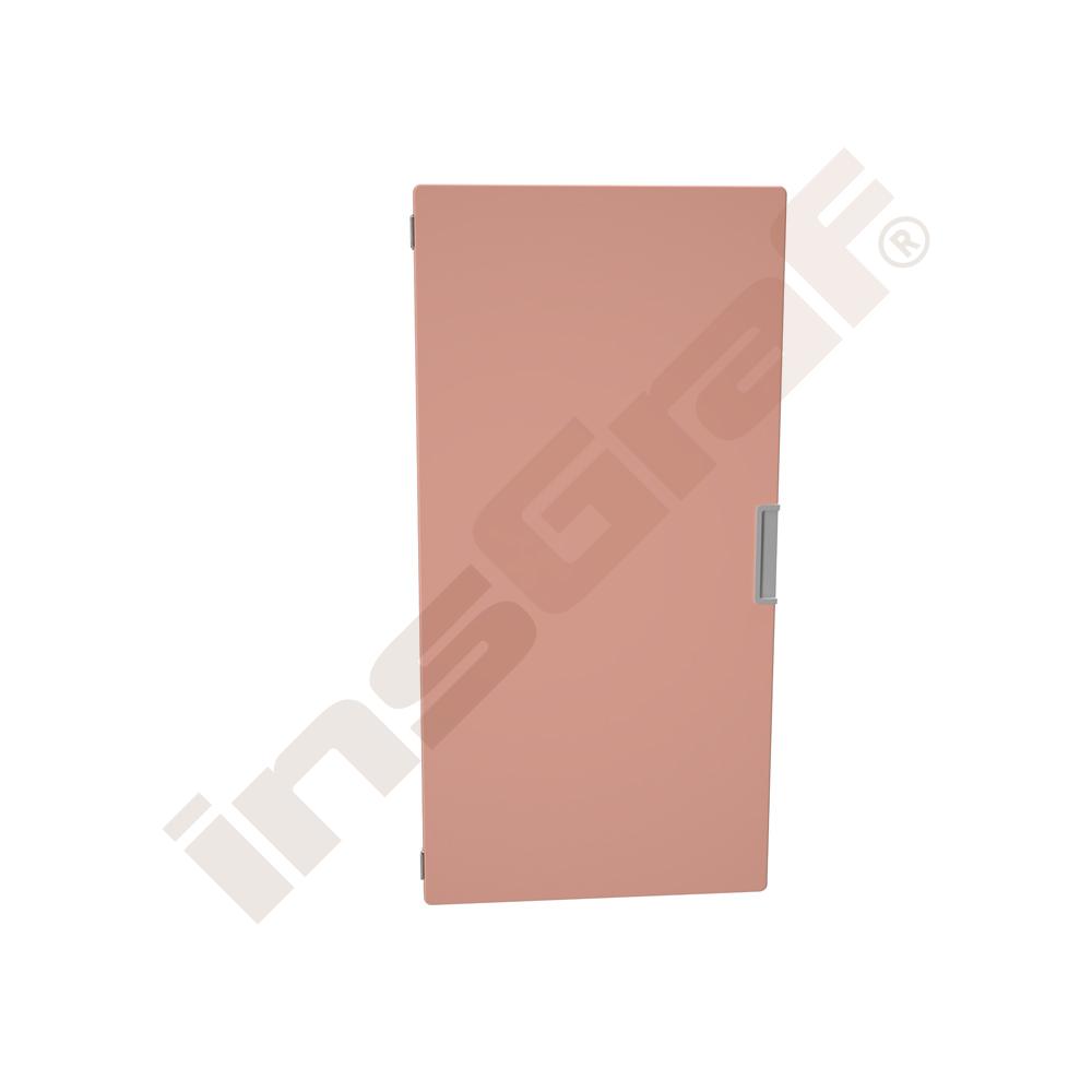 
Quadro - Außenwandtür mittelgroß 180° - lachs 
