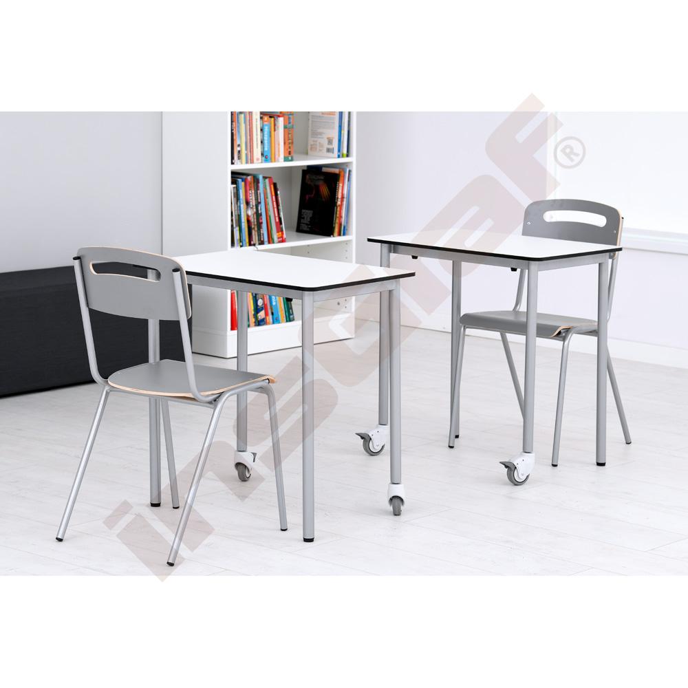 Obdĺžnikový stôl easyMoove, veľ. 6, výška 76 cm