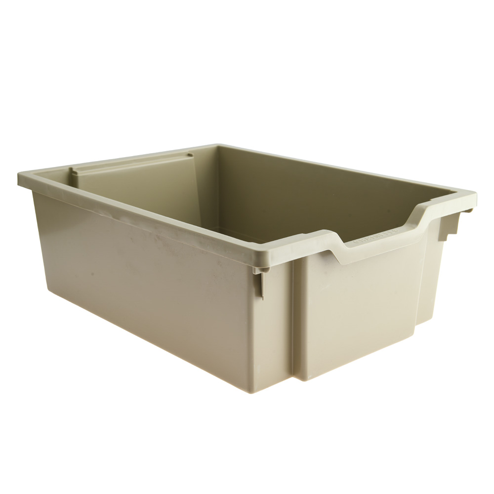 Úložný box 2 - hlboký, tmavobéžový