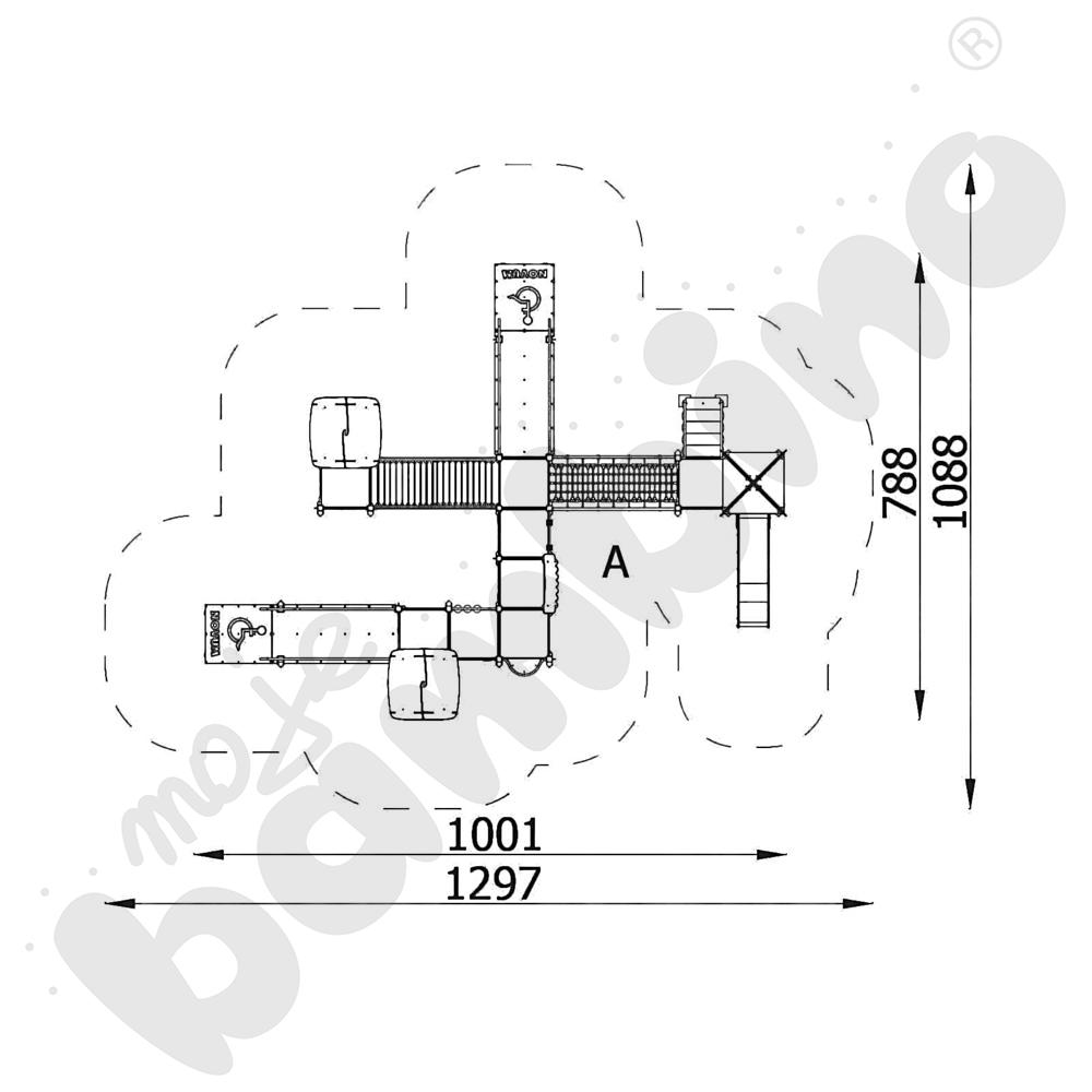 Zestaw Quadro 12481, metal