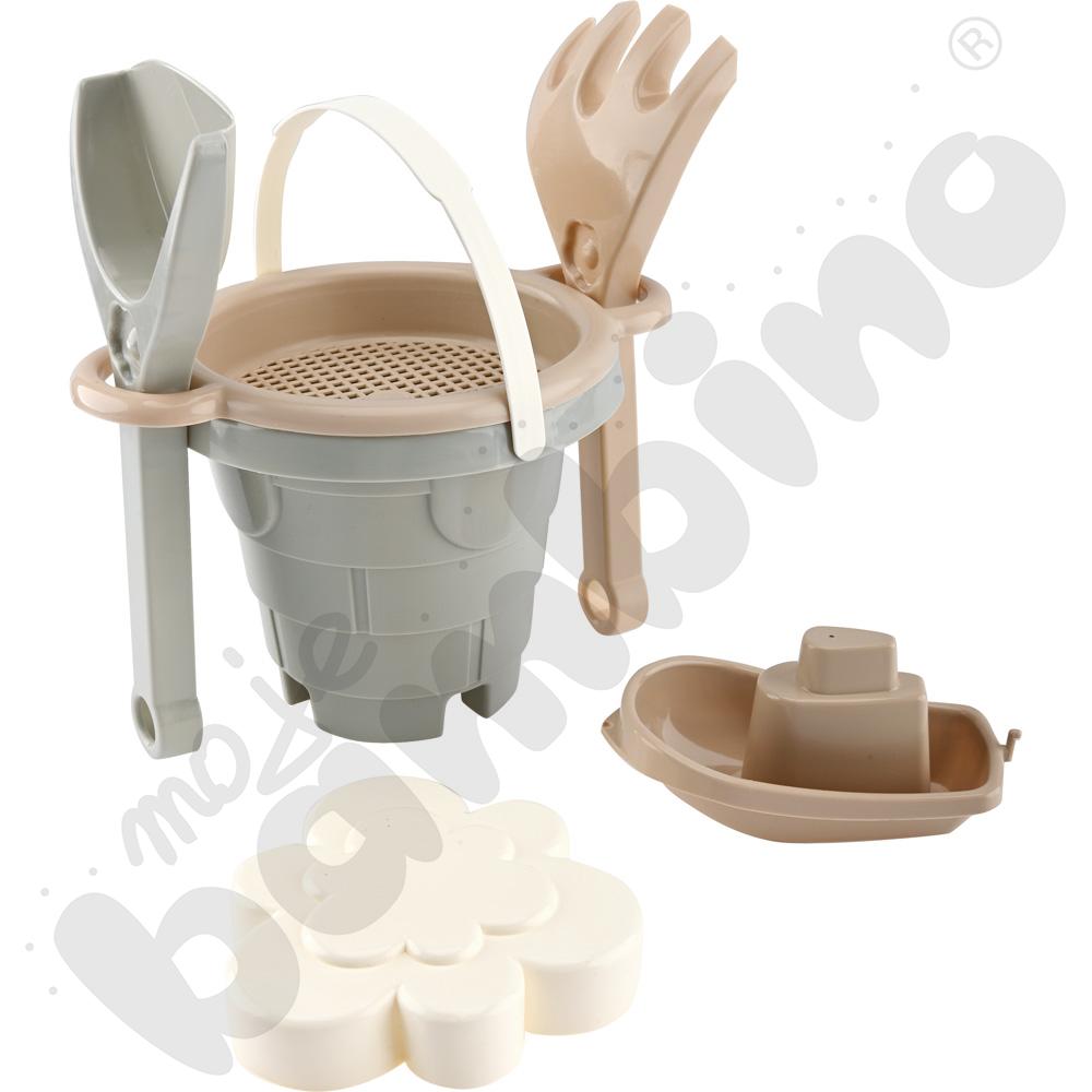 Zamek - zestaw do piasku 6 elem.