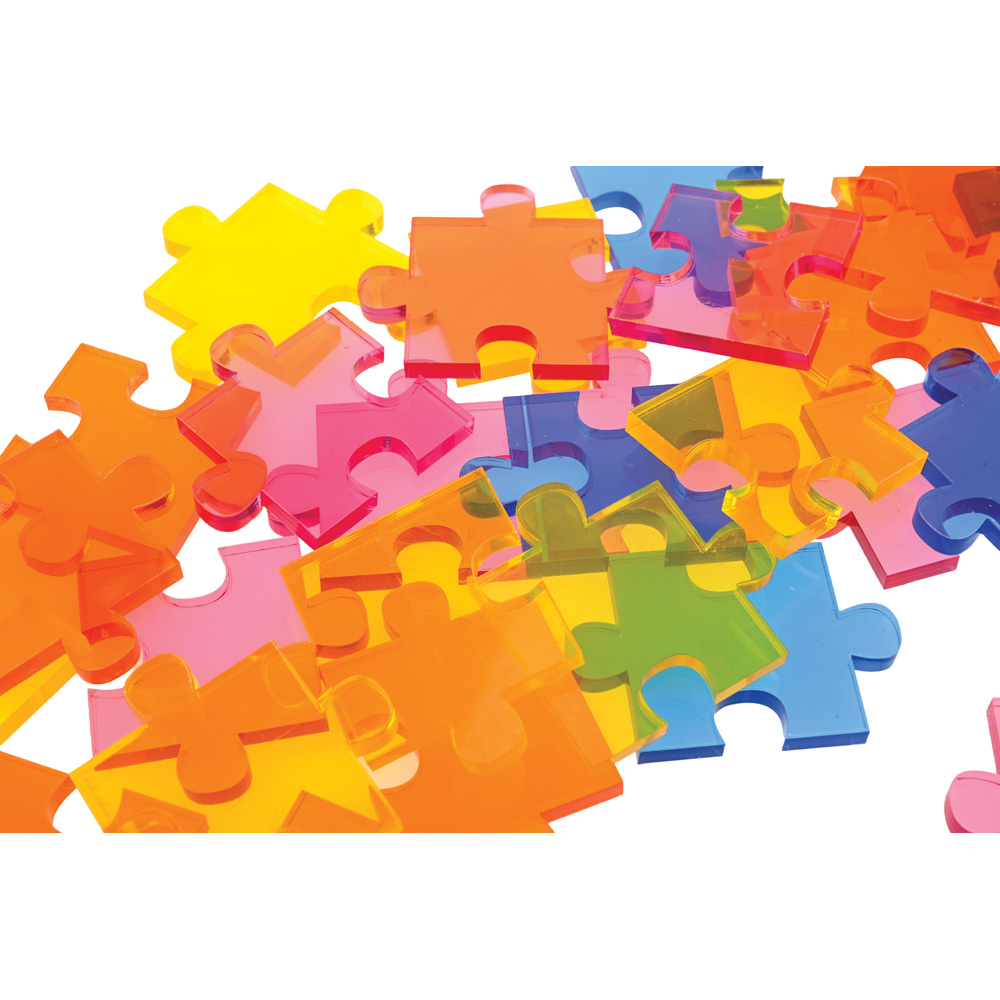 Lumipuzzle - priehľadné puzzle