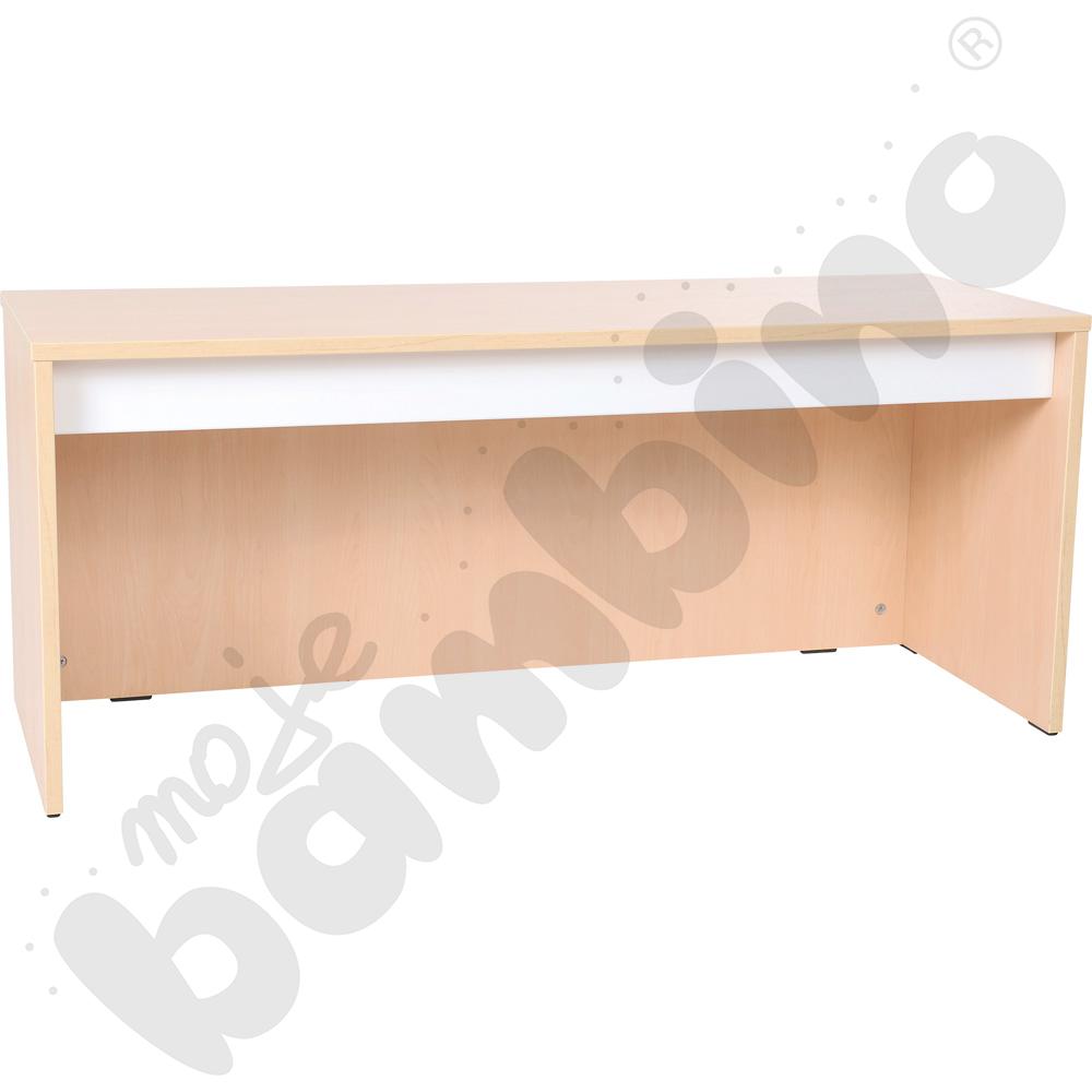 Quadro - ławeczka na 3 małe skrzynie, klon jasny