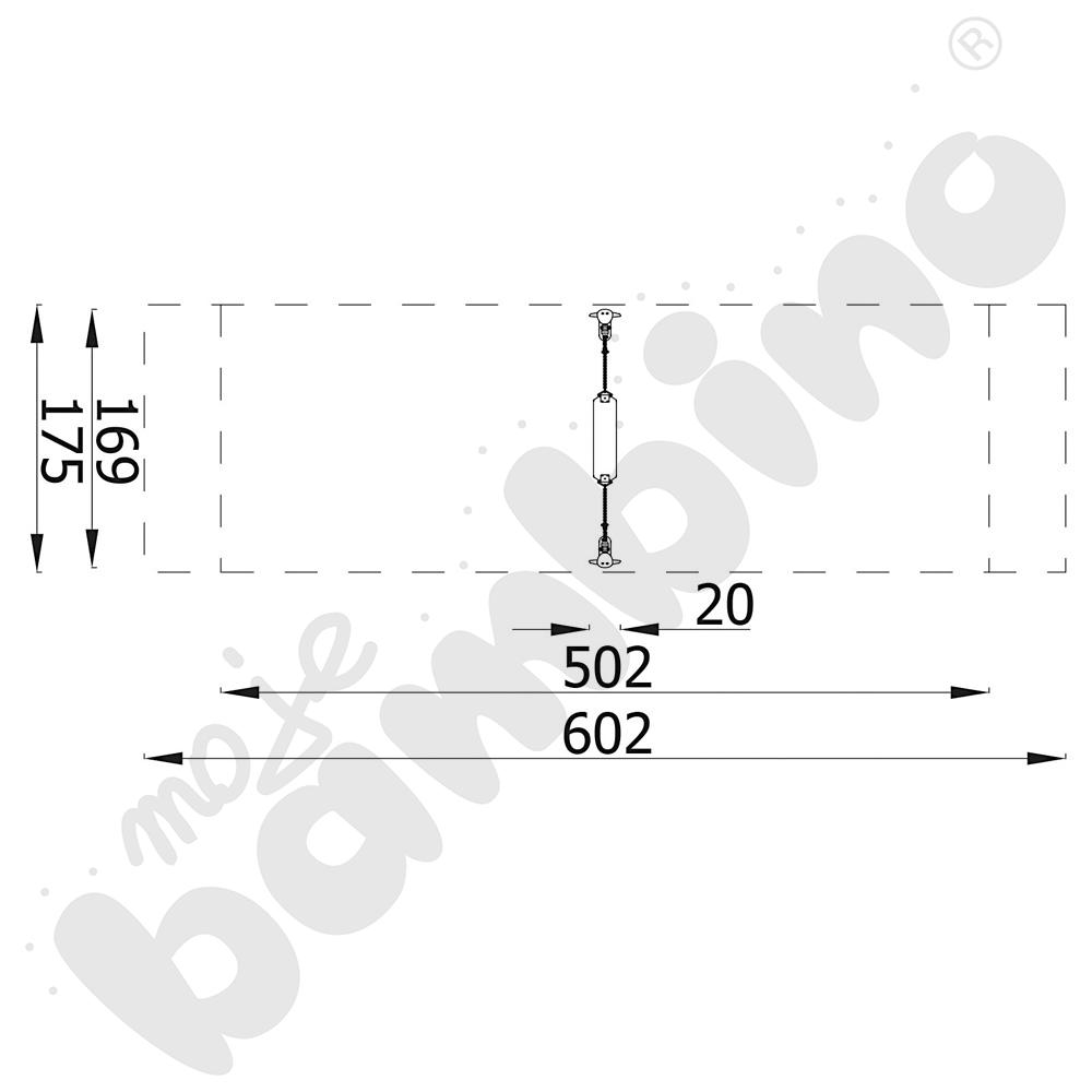 Verto - huśtawka z zawiesiem