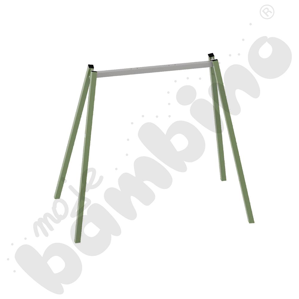 Huśtawka pojedyncza Urbi, słupy metalowe C/ bez zawiesi