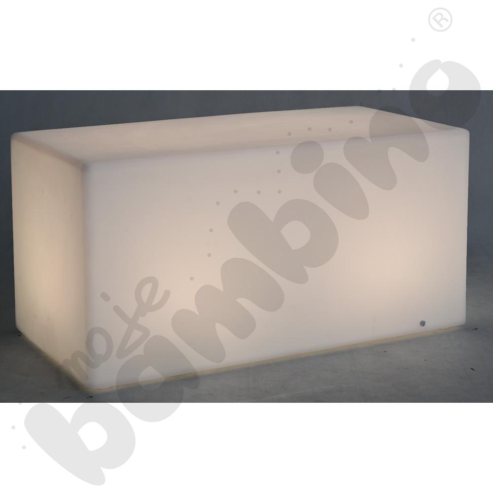 Lampa LED - prostopadłościan 