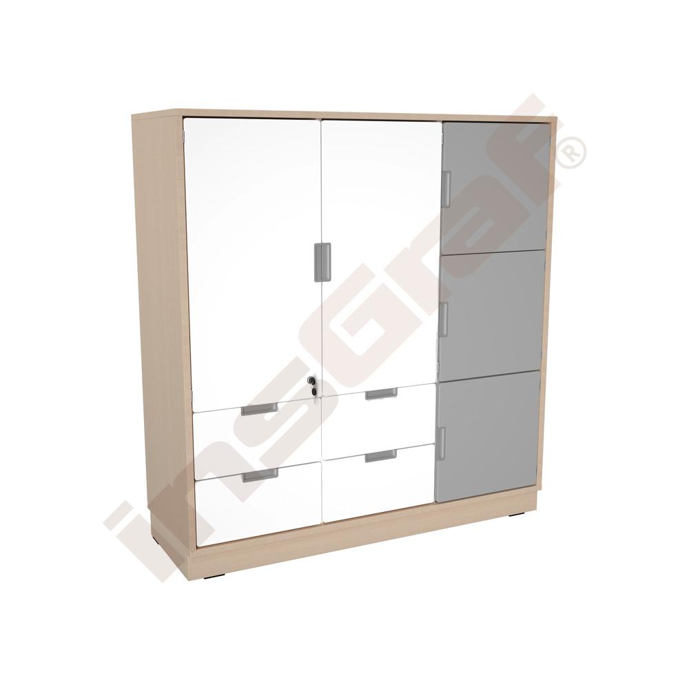 Quadro - sestava 232, korpusy světlý javor