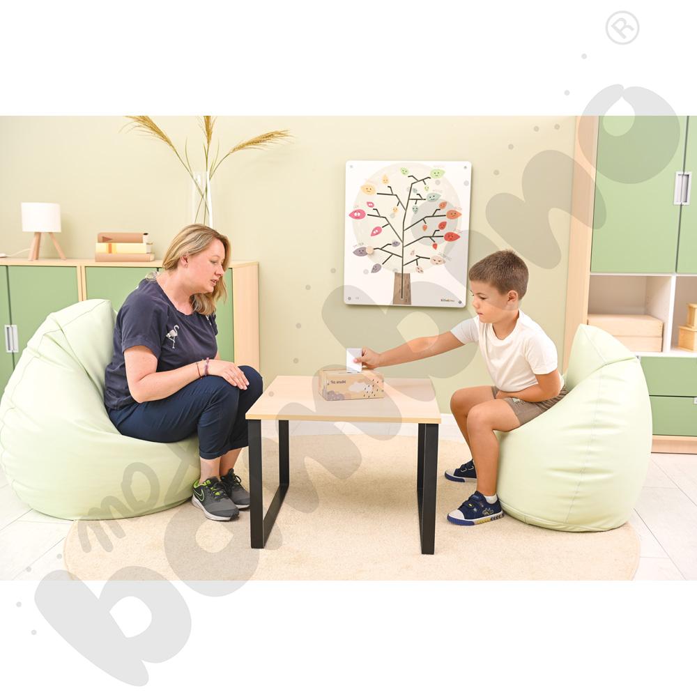 Gruszka mini jasnozielony pastel - MED