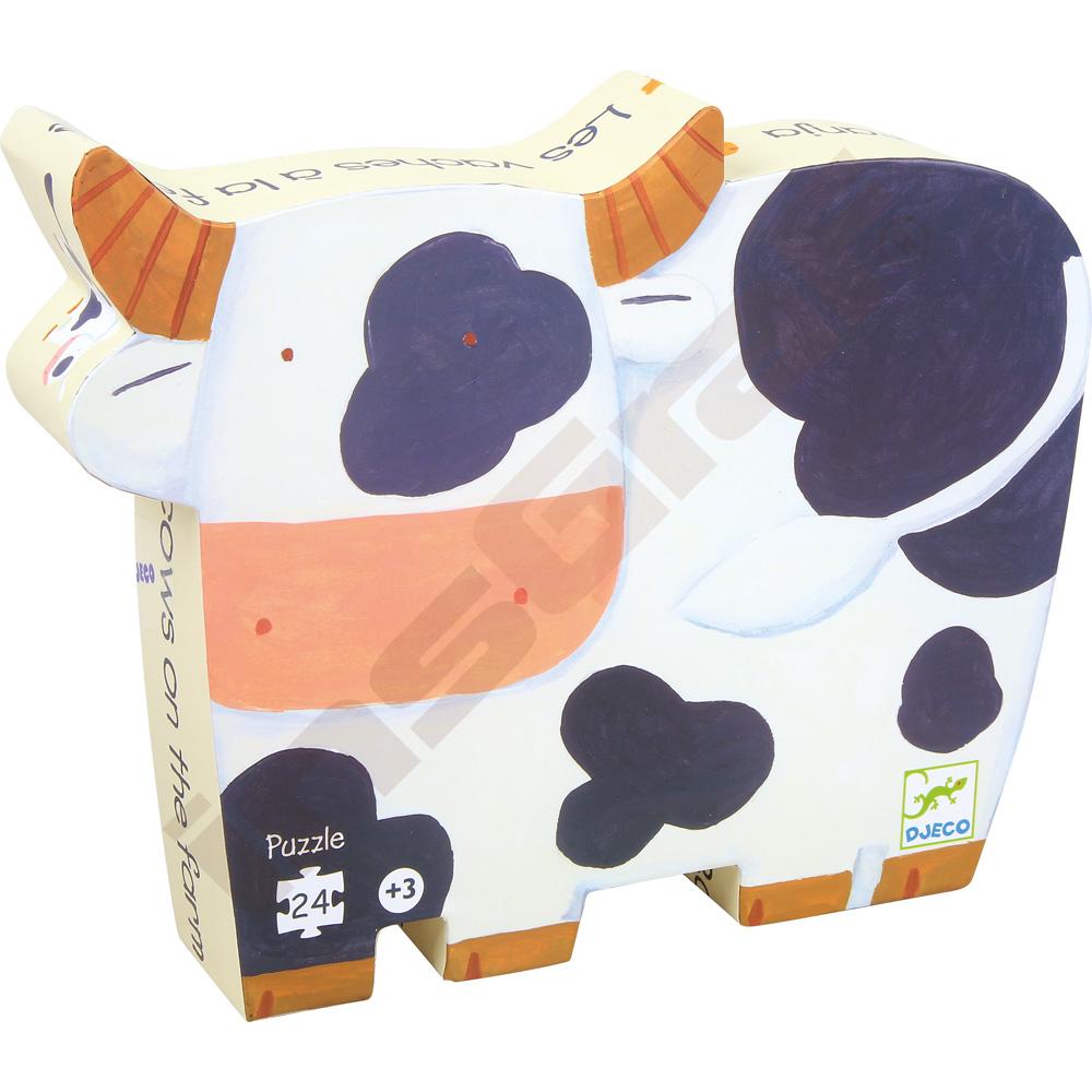 Puzzle 24 dielov - farma