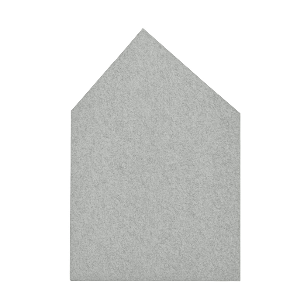 
Wandschutz aus PET-Recyclingmaterial, Haus, H 120, olive
