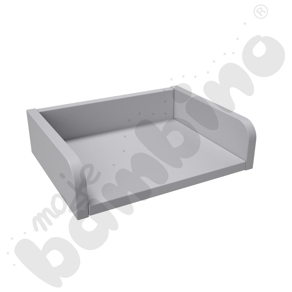 Materac do przewijaka na pojemniki - szary