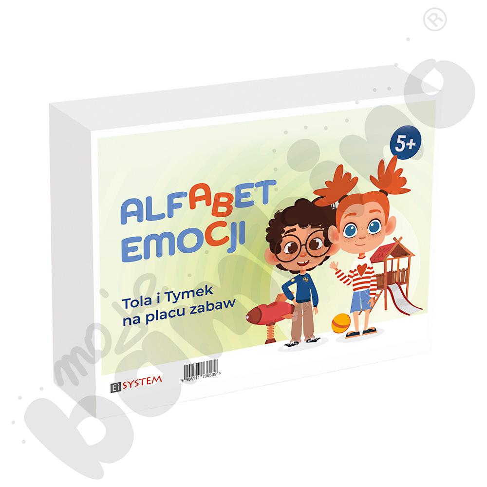 Alfabet emocji. Tola i Tymek na placu zabaw