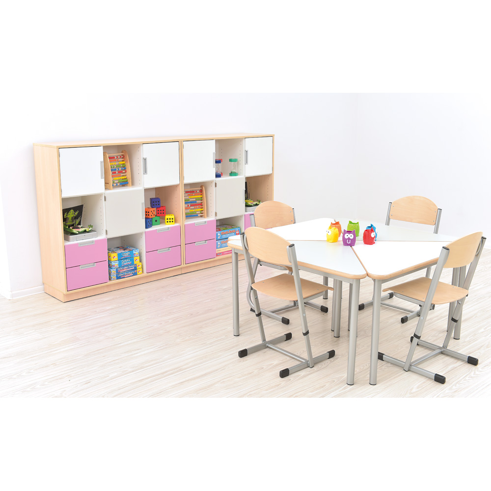 Quadro - zostava 5, 90 st., korpus javor