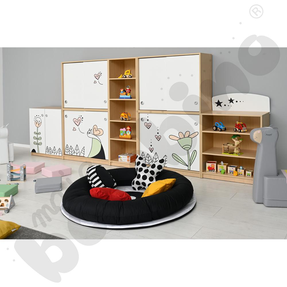 Mata kontrastowa z poduszkami