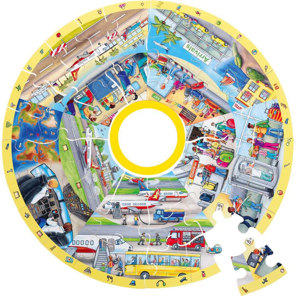 Puzzle XXL - letisko