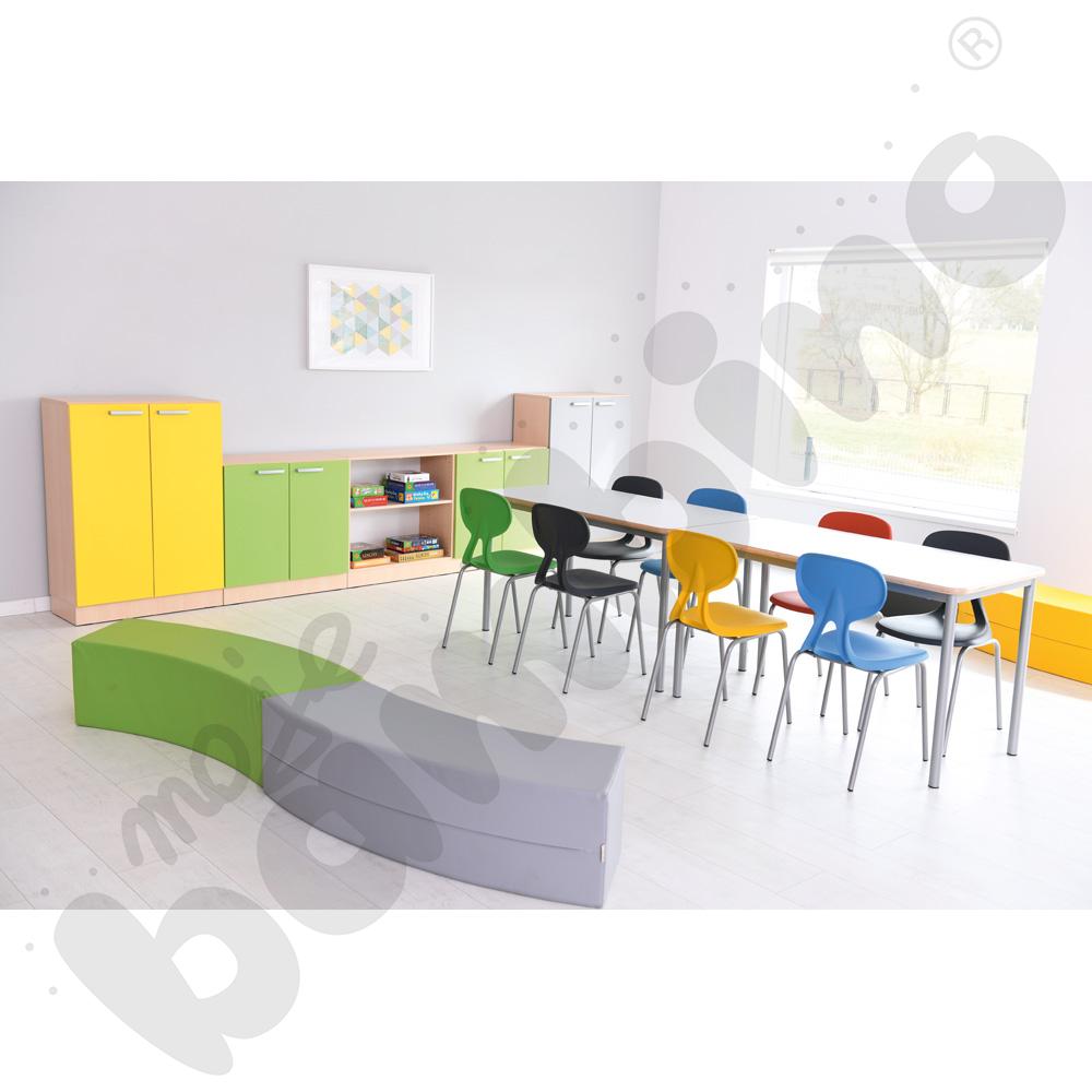 Krzesło Colores rozm. 6 żółte