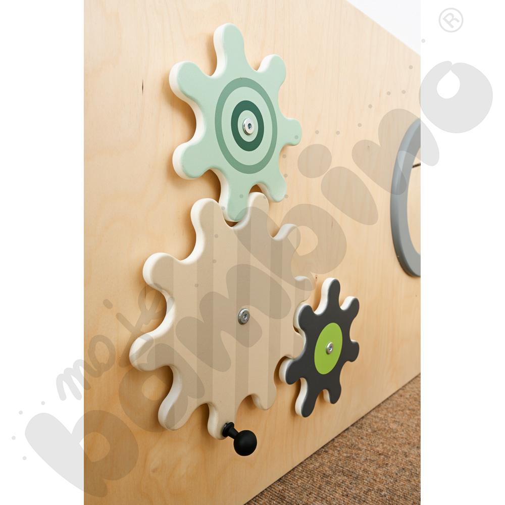 Kącik Leśny zakątek z elementami sensorycznymi