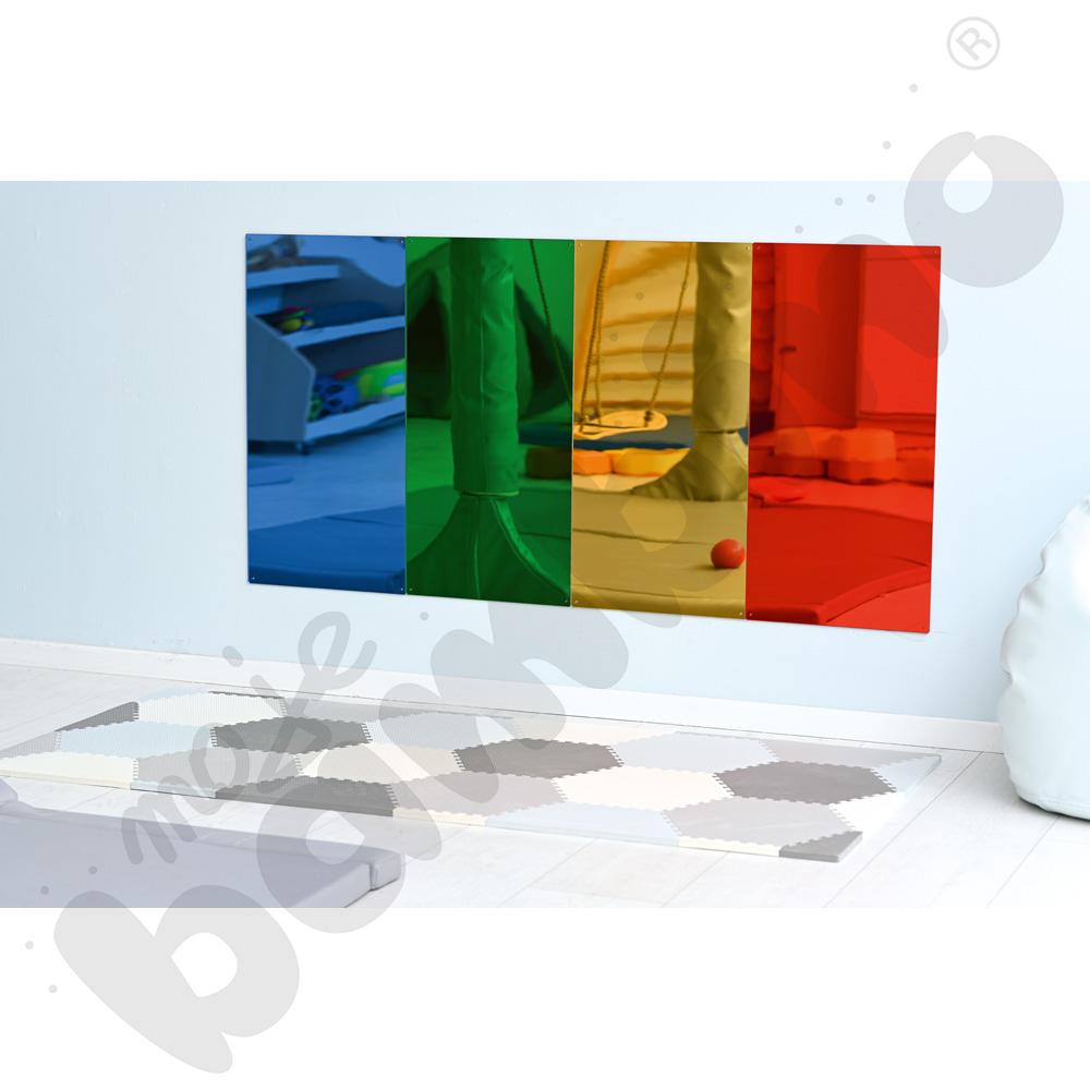 Tęczowe lustro - czerwone