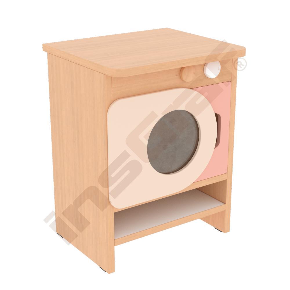 
Küche Quadro - Waschmaschine, Ahorn Jylland - beige, lachs
