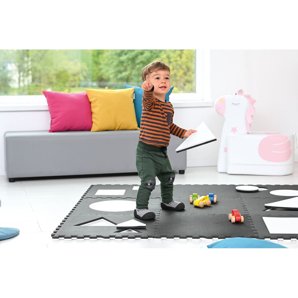 Puzzle podložka - 3D kontrasty