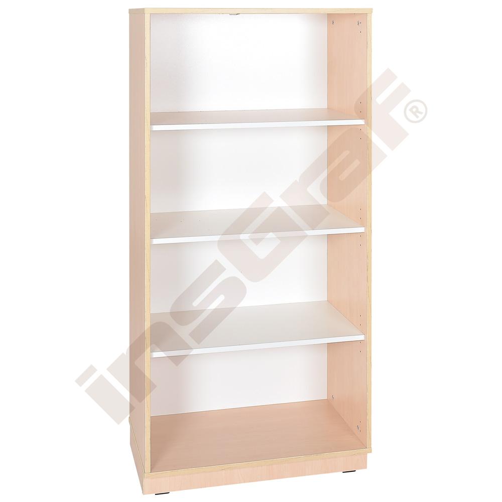 Quadro - skrinka XL s 3 policami, javor