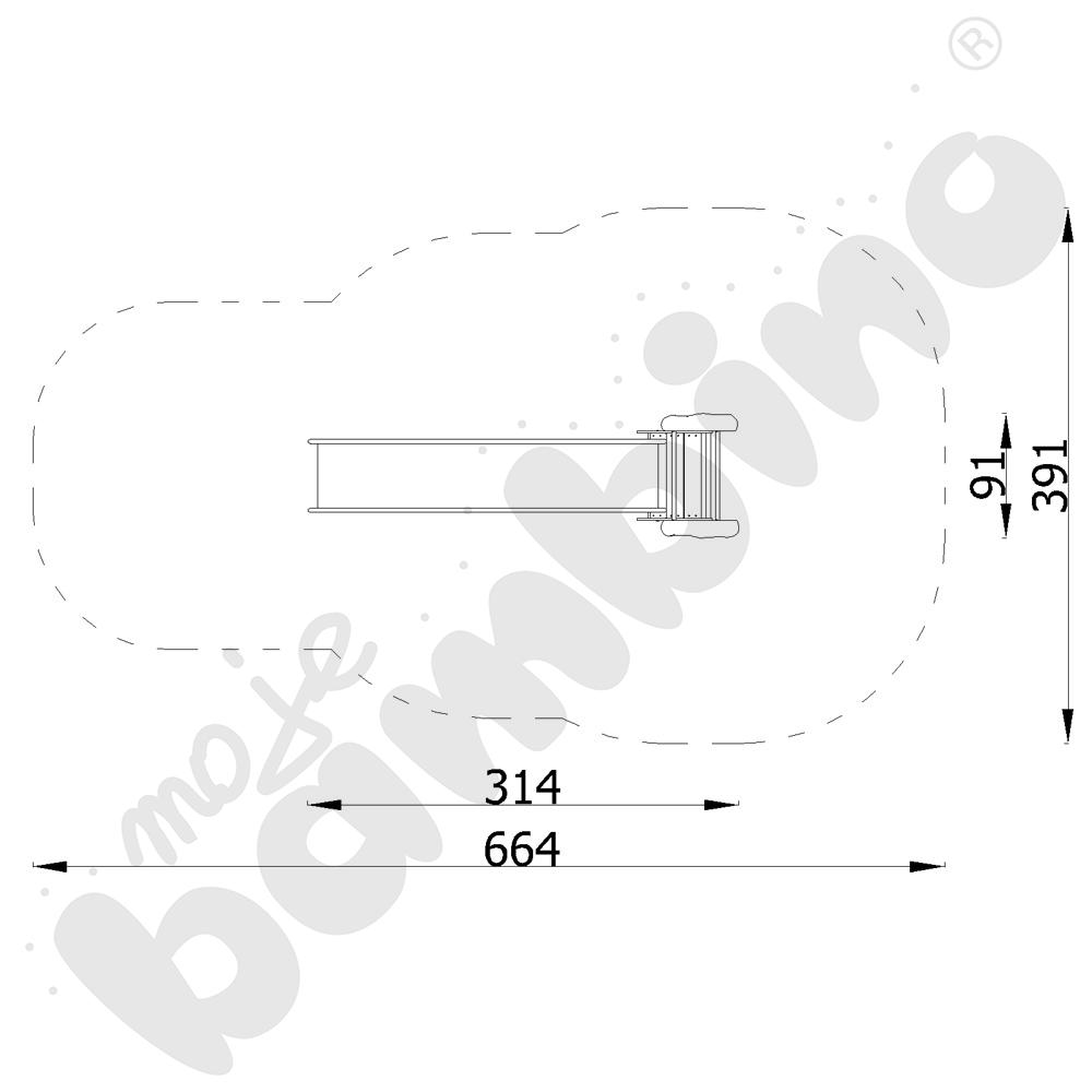 Zjeżdżalnia wolnostojąca 150 Robinio