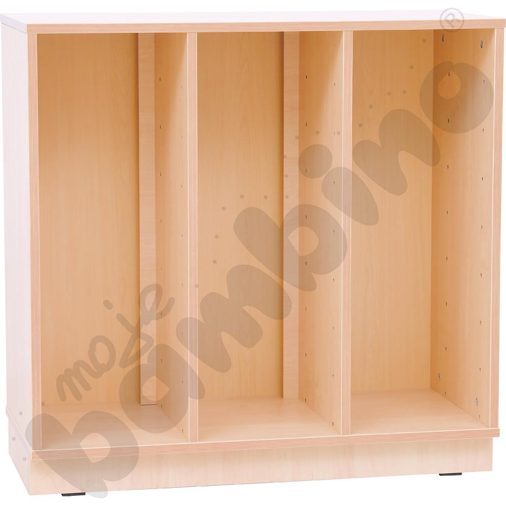 Szafka Flexi D z przegrodami na cokole