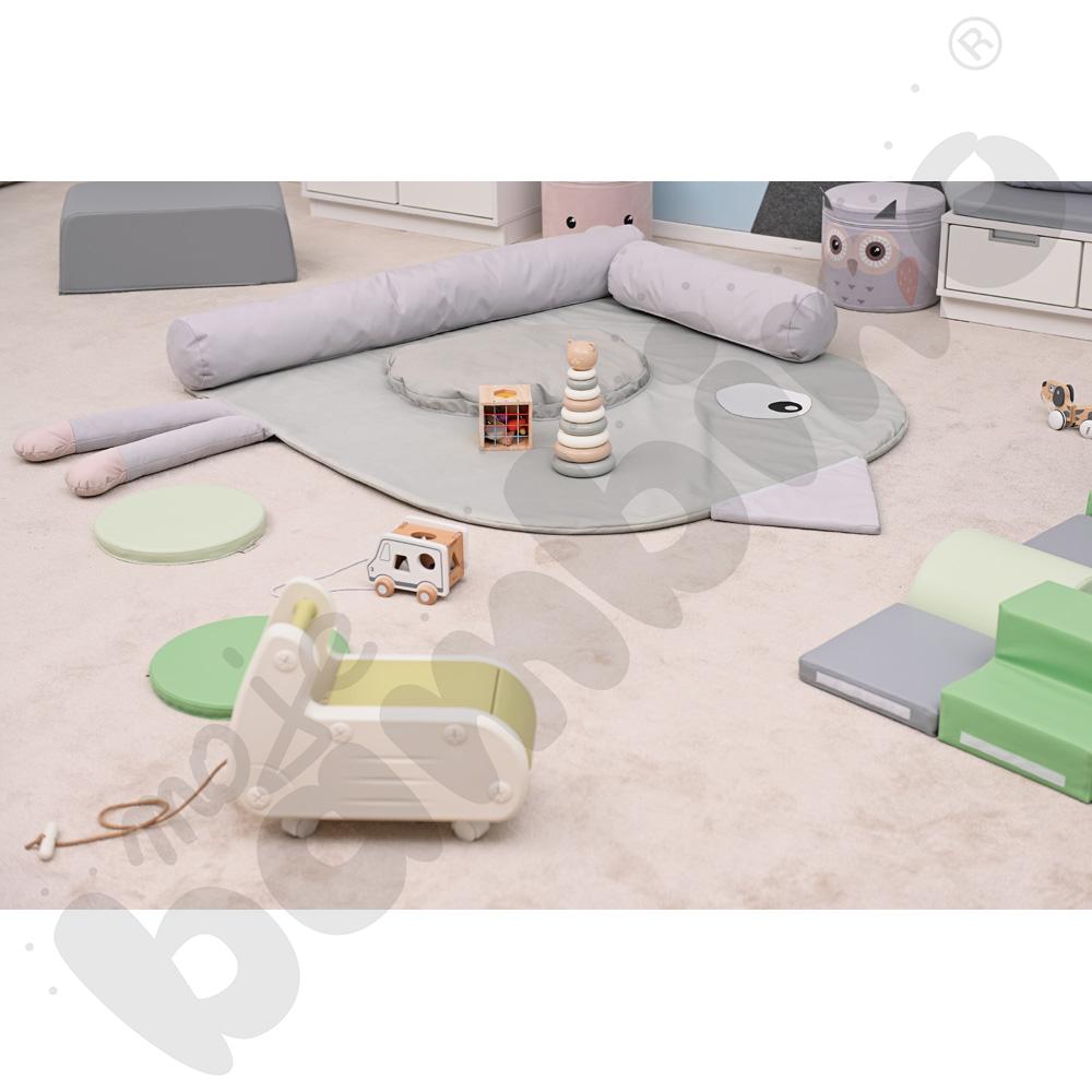 Mata narożna Ptaszek - oliwkowa