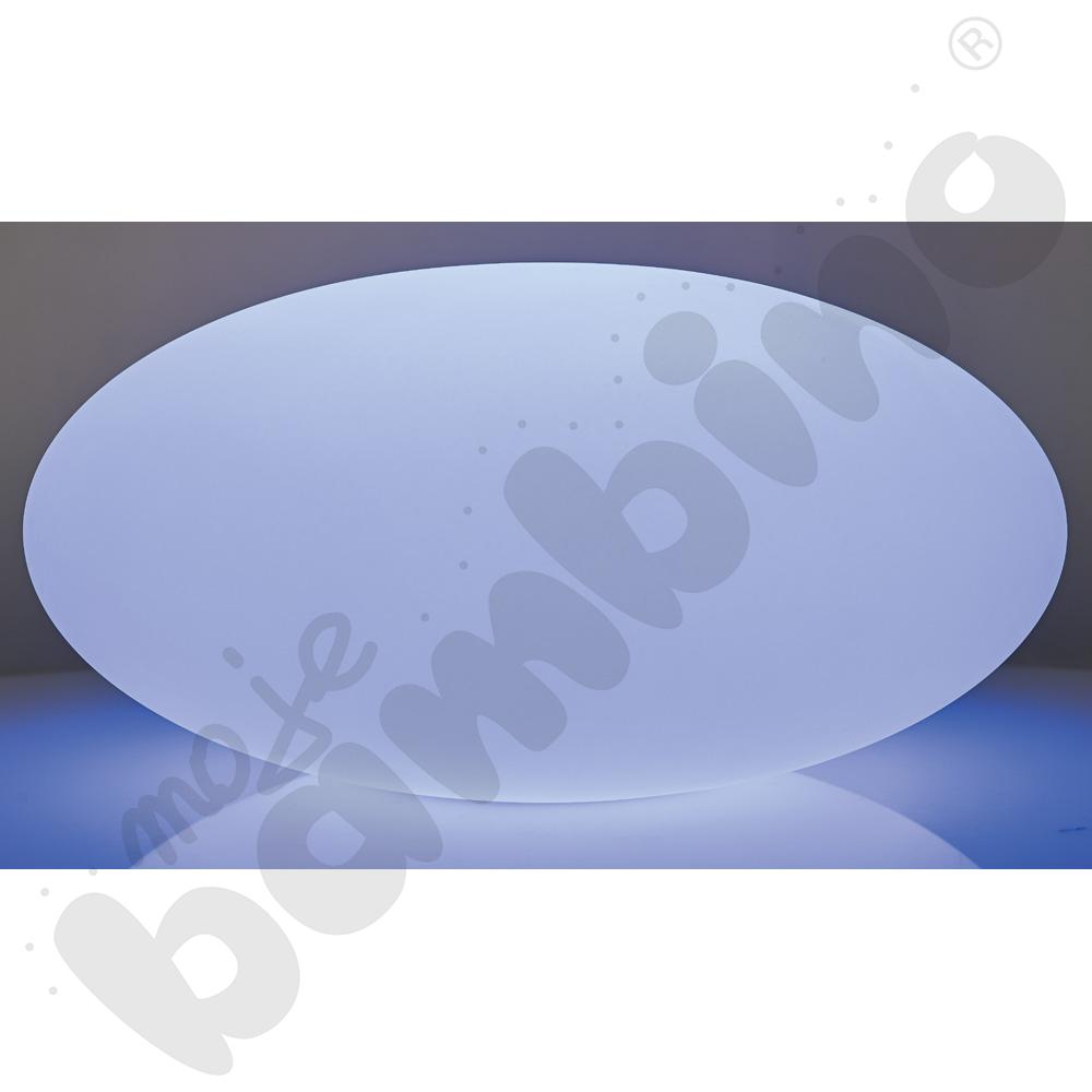 Lampa LED - spłaszczona kula 