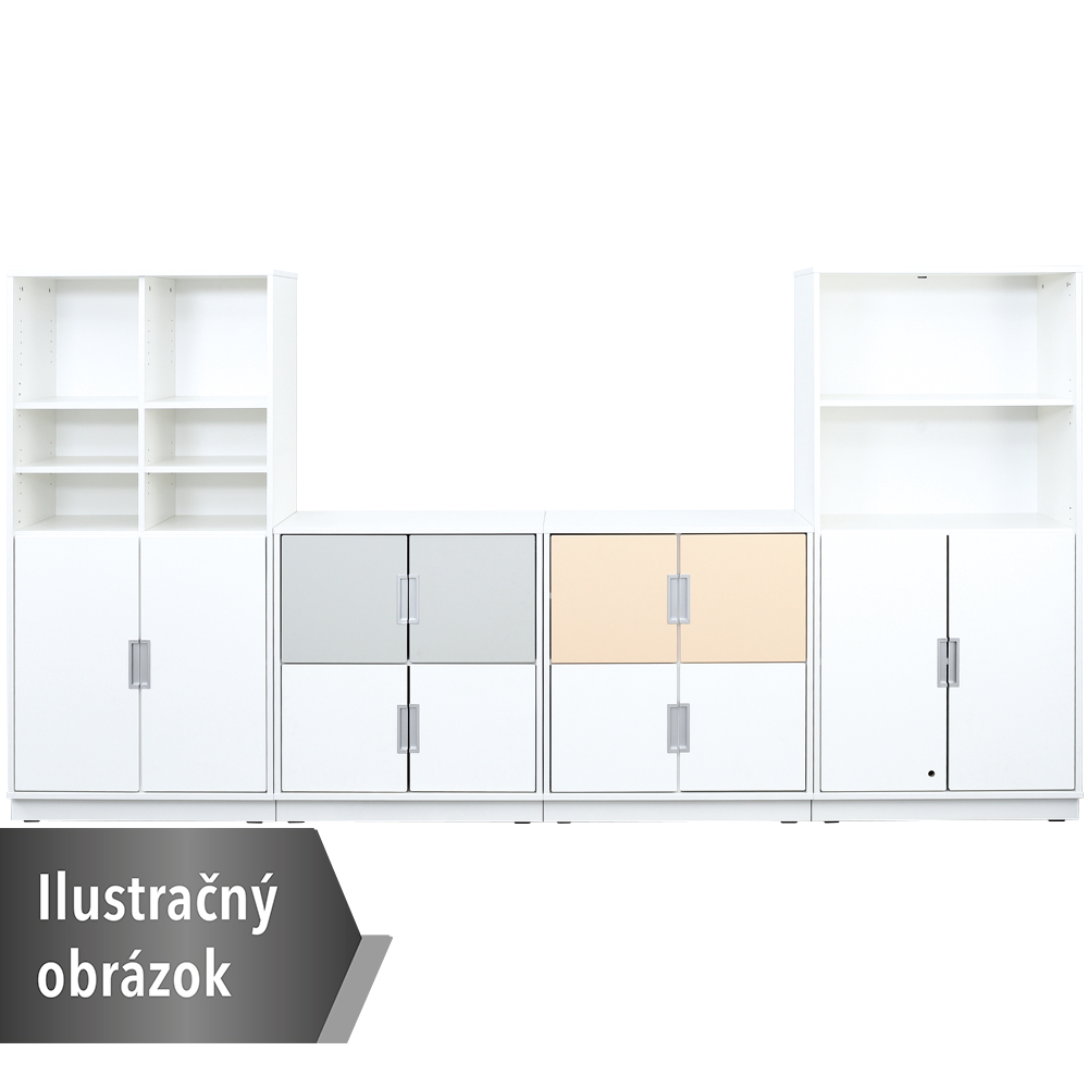 Quadro - zostava 83, 90 st., biely korpus 