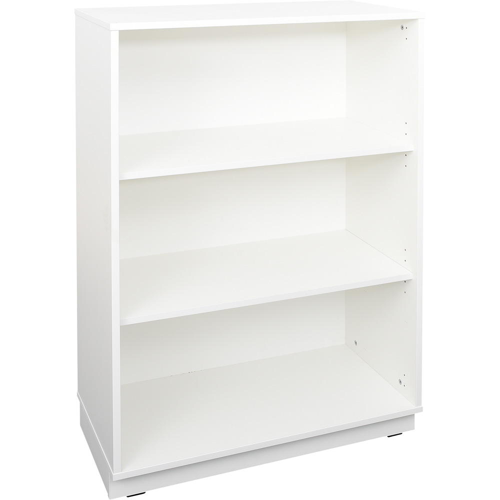 Quadro - skrinka L s 2 policami, biela 