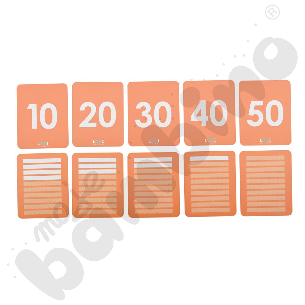 LOGI miniBot - liczymy dziesiątkami - w języku francuskim