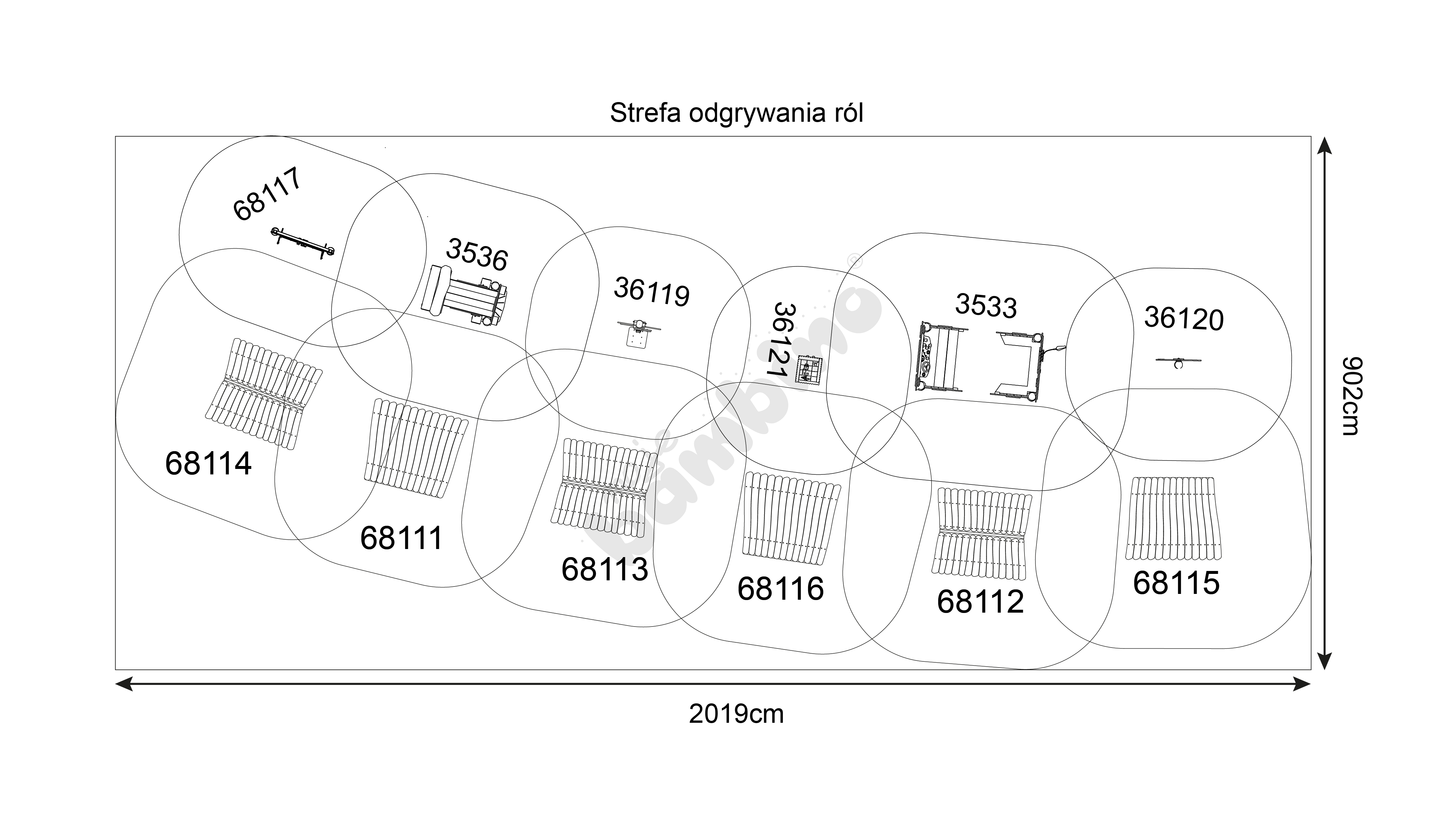 Aktywne Place Zabaw zestaw 1 