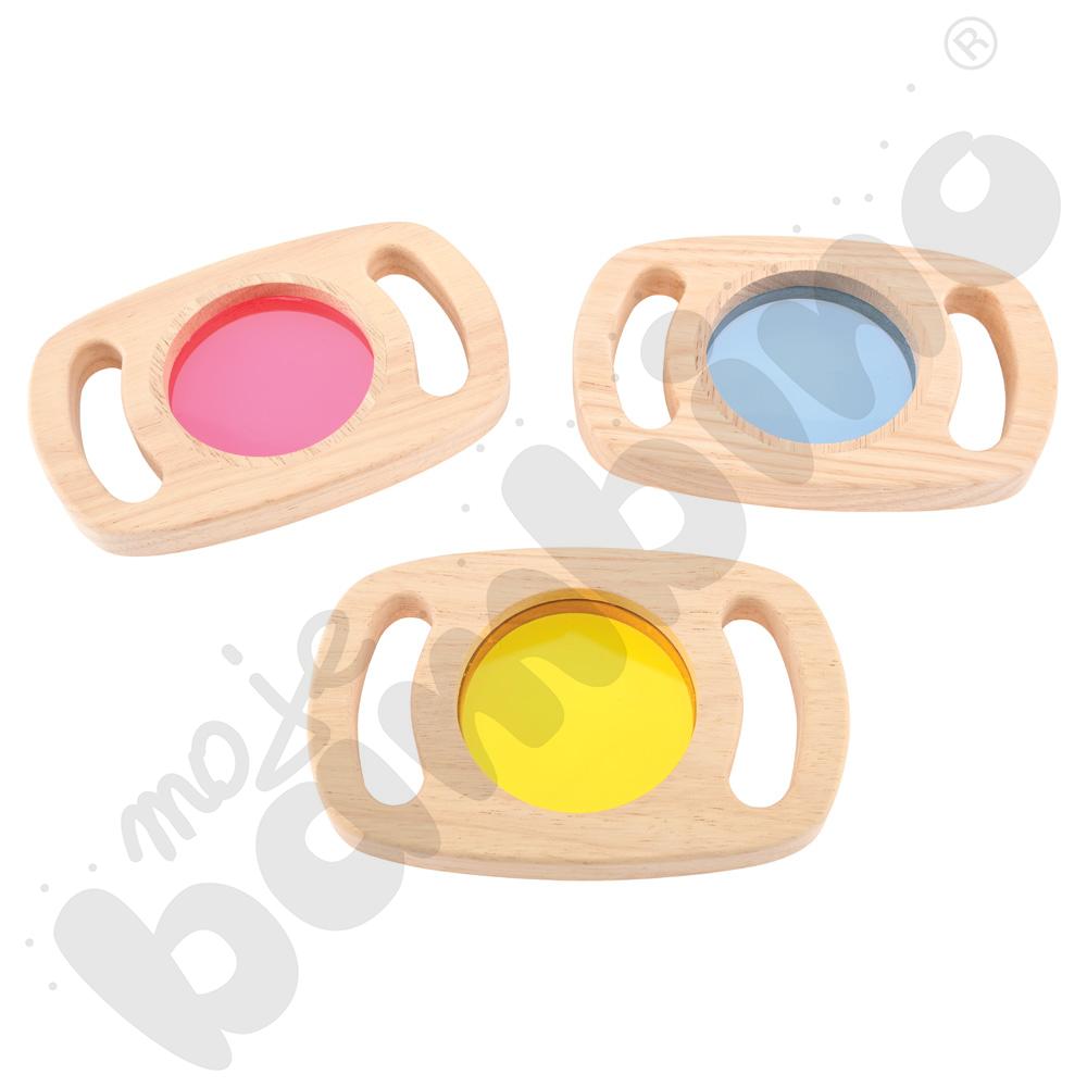 Barwne panele z uchwytem