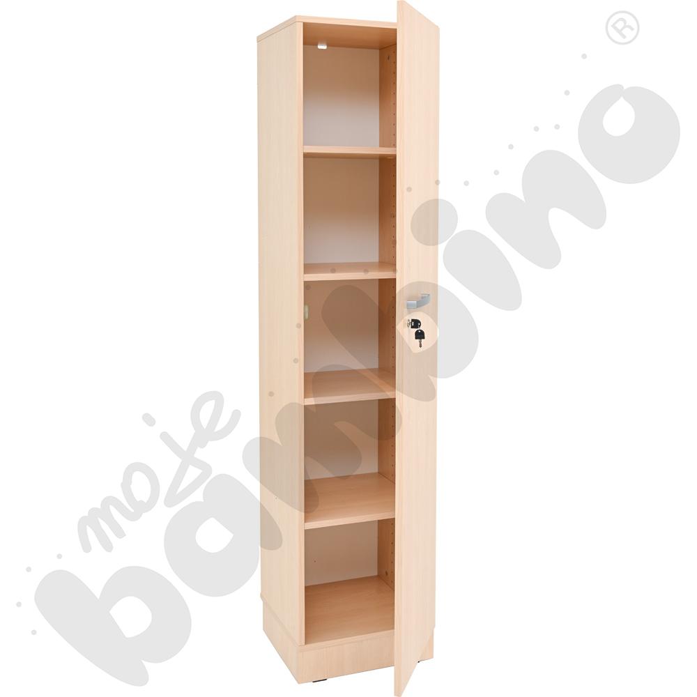 Regał Grande wąski, wys. 187,8 cm, klon jasny