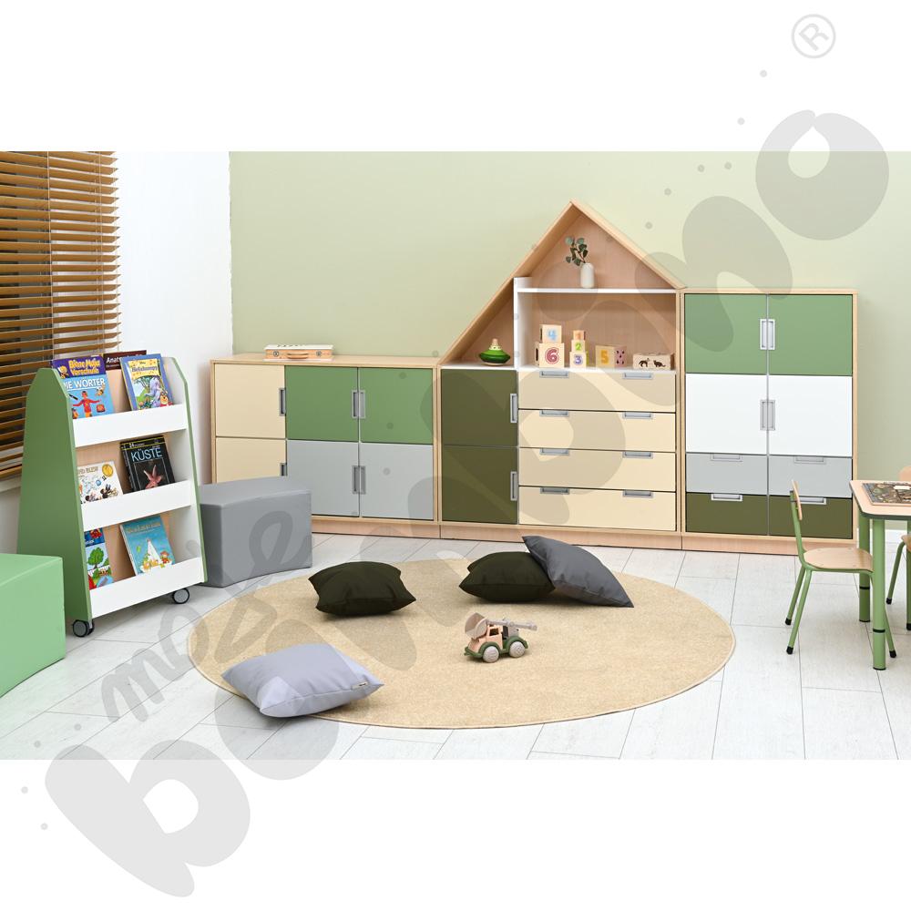 Quadro - zestaw 263, skrzynia klon jasny