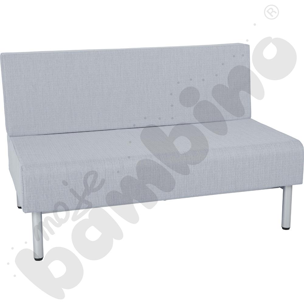 Fotel Inflamea 2, 2 os. - jasnoszary