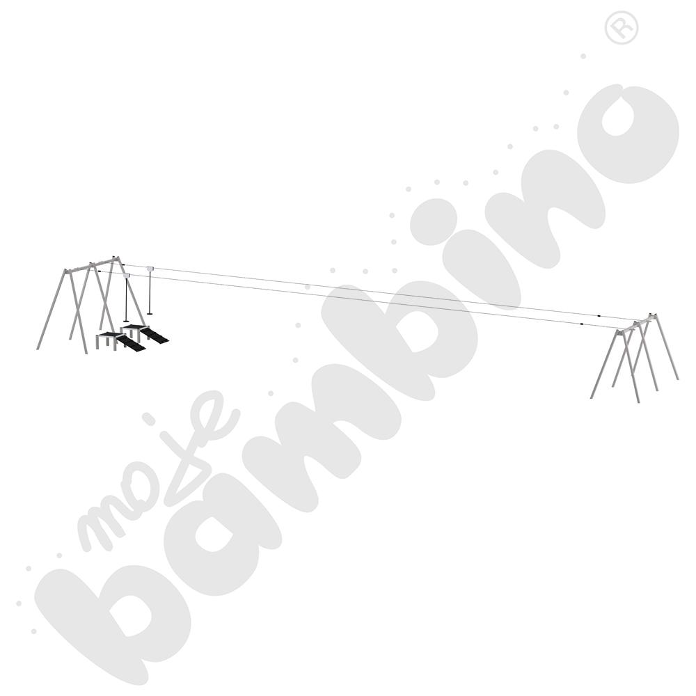 Zjazd linowy podwójny