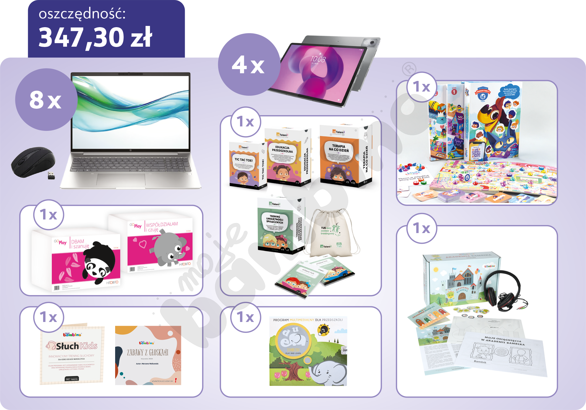 Cyfrowy Uczeń – przedszkole – pakiet kompleksowy 2