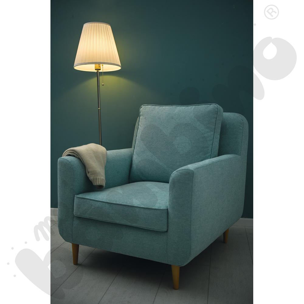 Fotel Yoko turkusowy