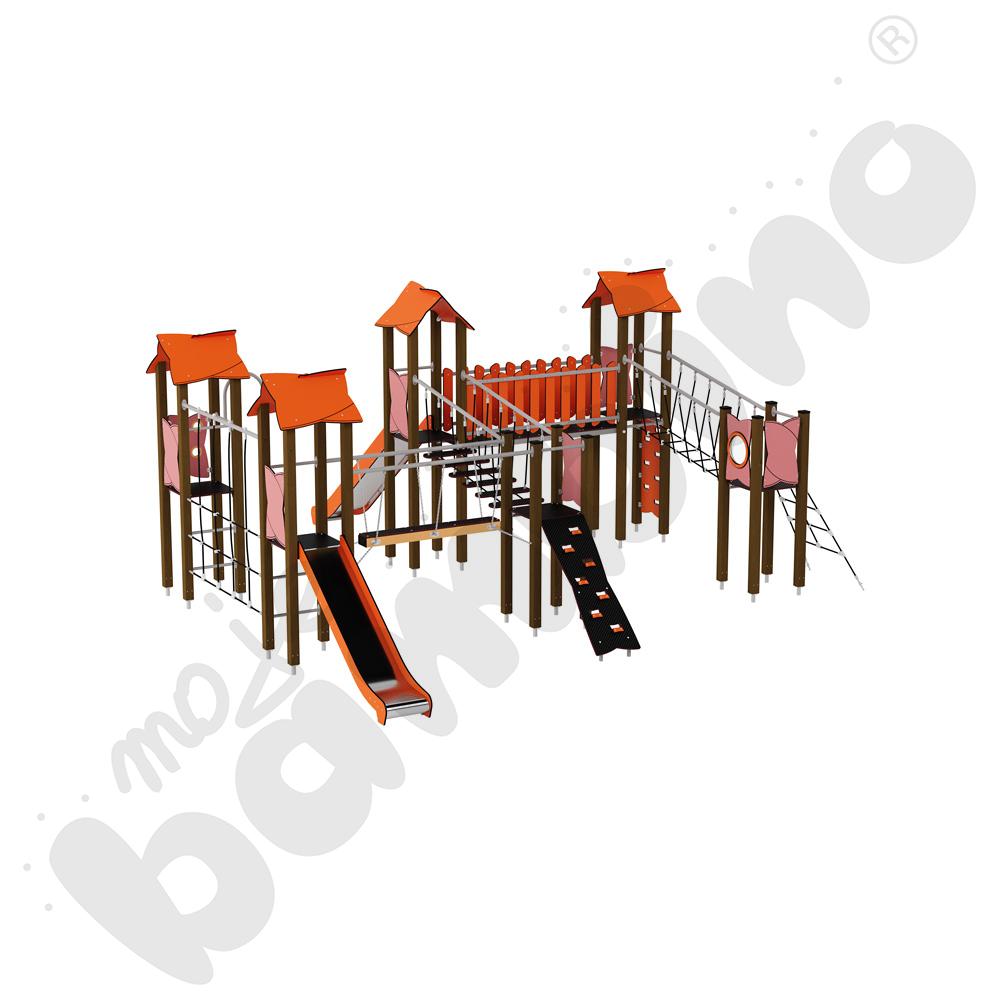 Zestaw Urbi 11, słupy drewniane A