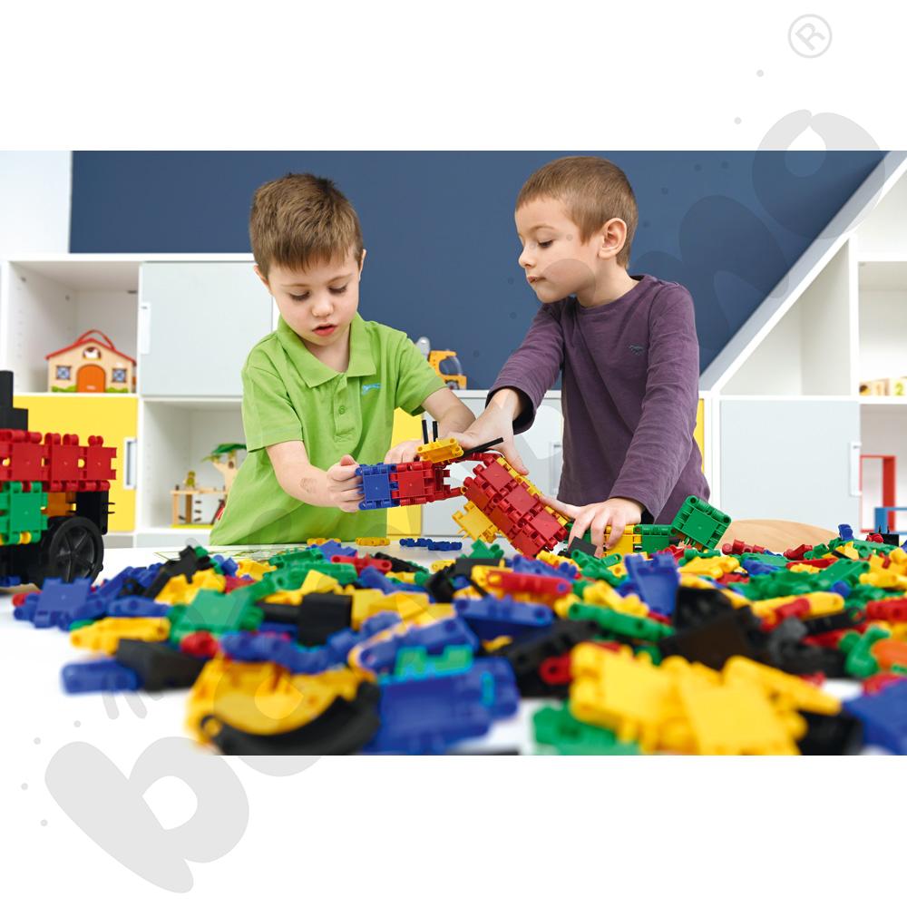 Klocki konstrukcyjne Clics Rollerbox 20w1